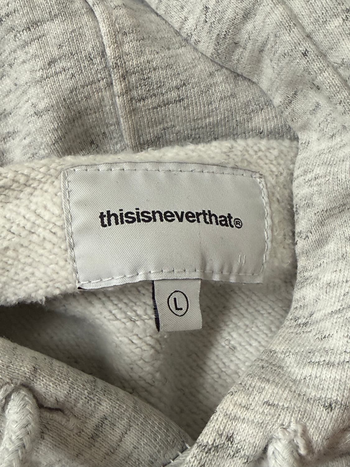 디스이즈네버댓 로고 후드티셔츠 상품이미지3