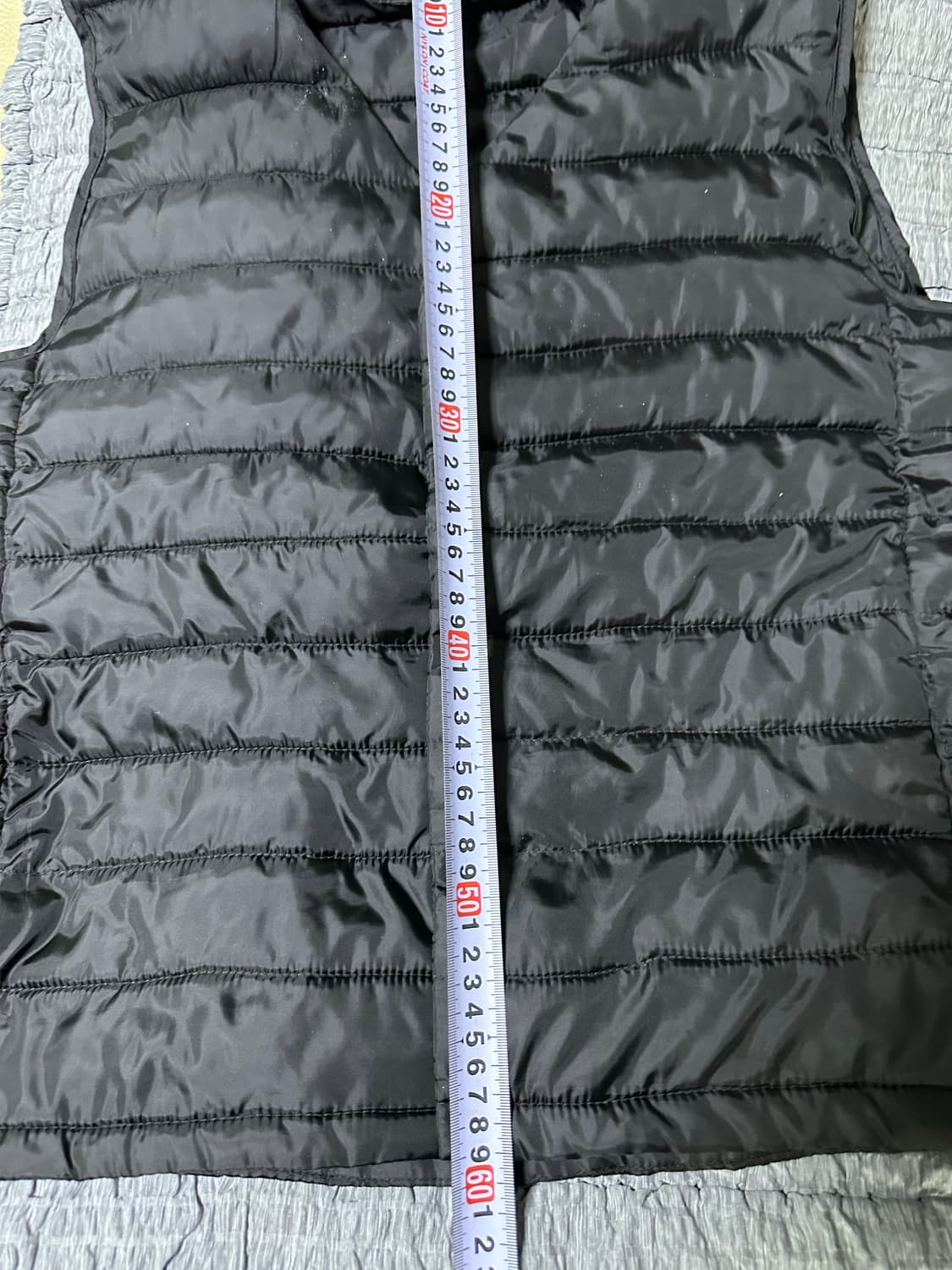 TBC 블랙 경량 패딩 조끼 상품이미지6