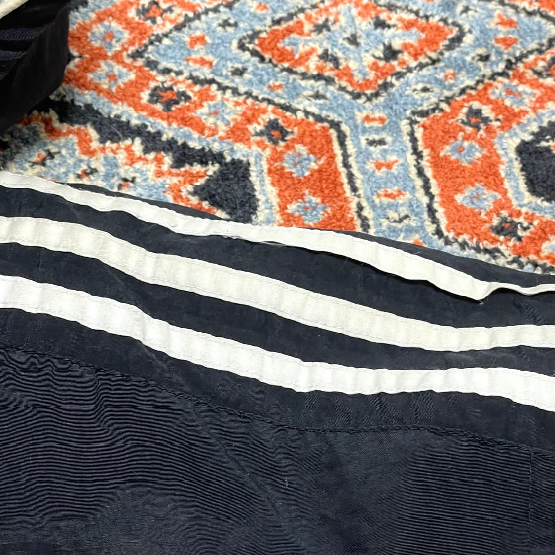 아디다스 삼각로고 블랙 후드 점퍼 남성100 상품이미지3