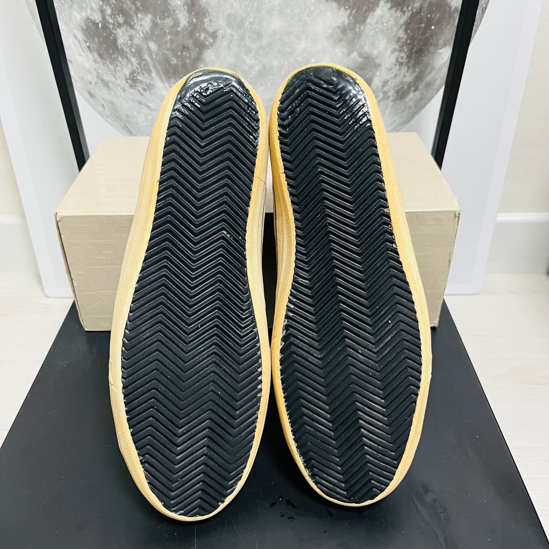 정품 43) 골든구스 브이스타2 벨벳 스니커즈 275~280 상품이미지5