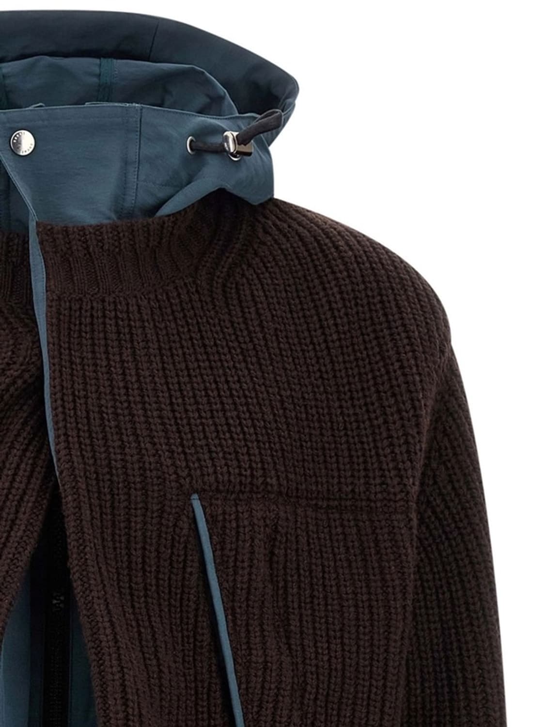 25fw Sacai wool blend cardigan 상품이미지3