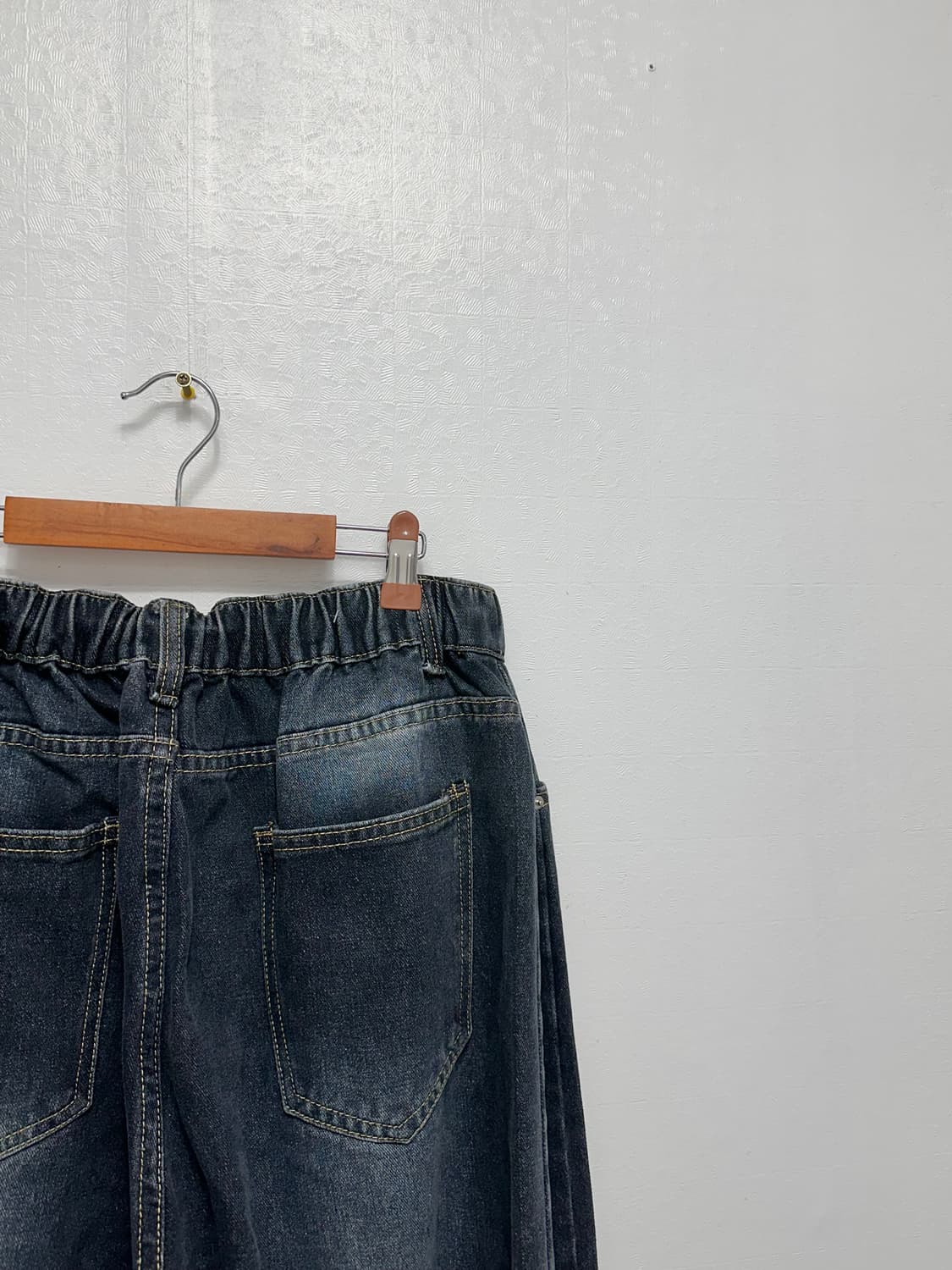 빈티지 워싱 벌룬 데님 팬츠 청바지 상품이미지6