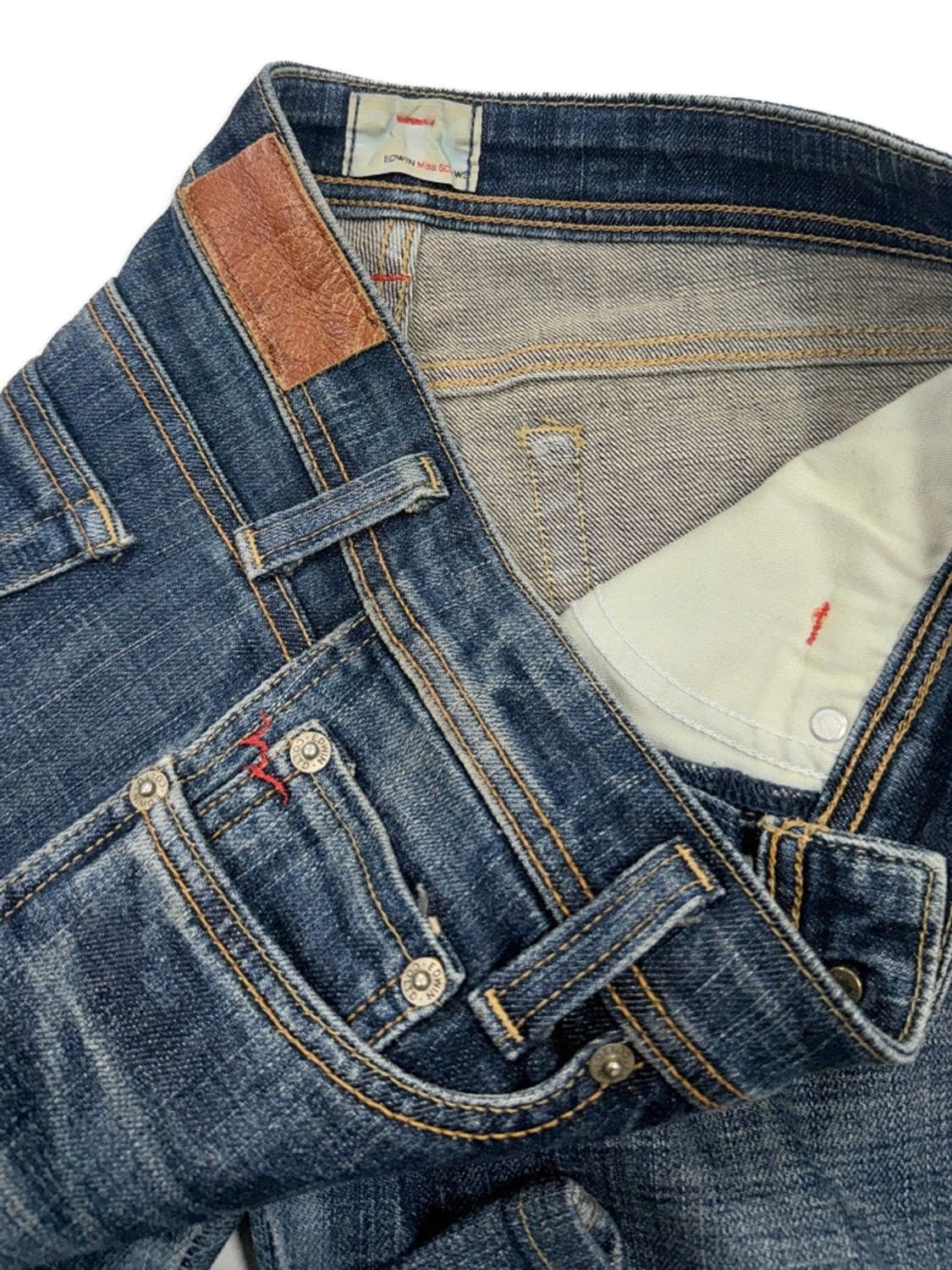 빈티지 EDWIN 로루라이즈 부츠컷 팬츠 상품이미지3