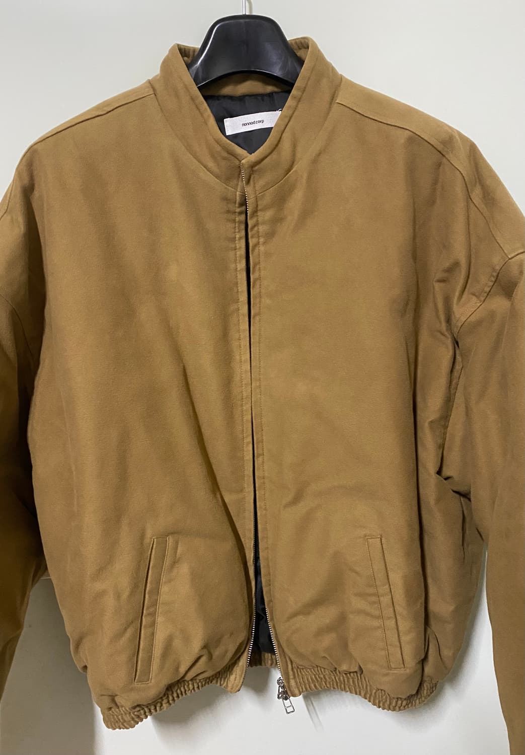 논노드 몰스킨 봄버 카멜 상품이미지2