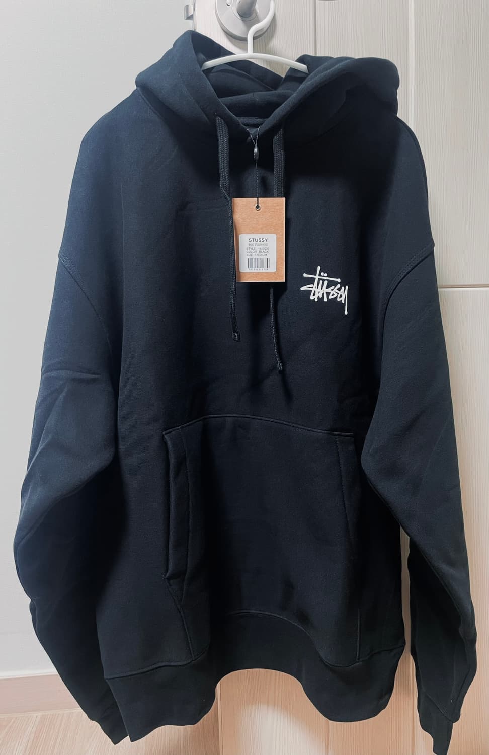 급처) 스투시 후드 블랙 상품이미지2