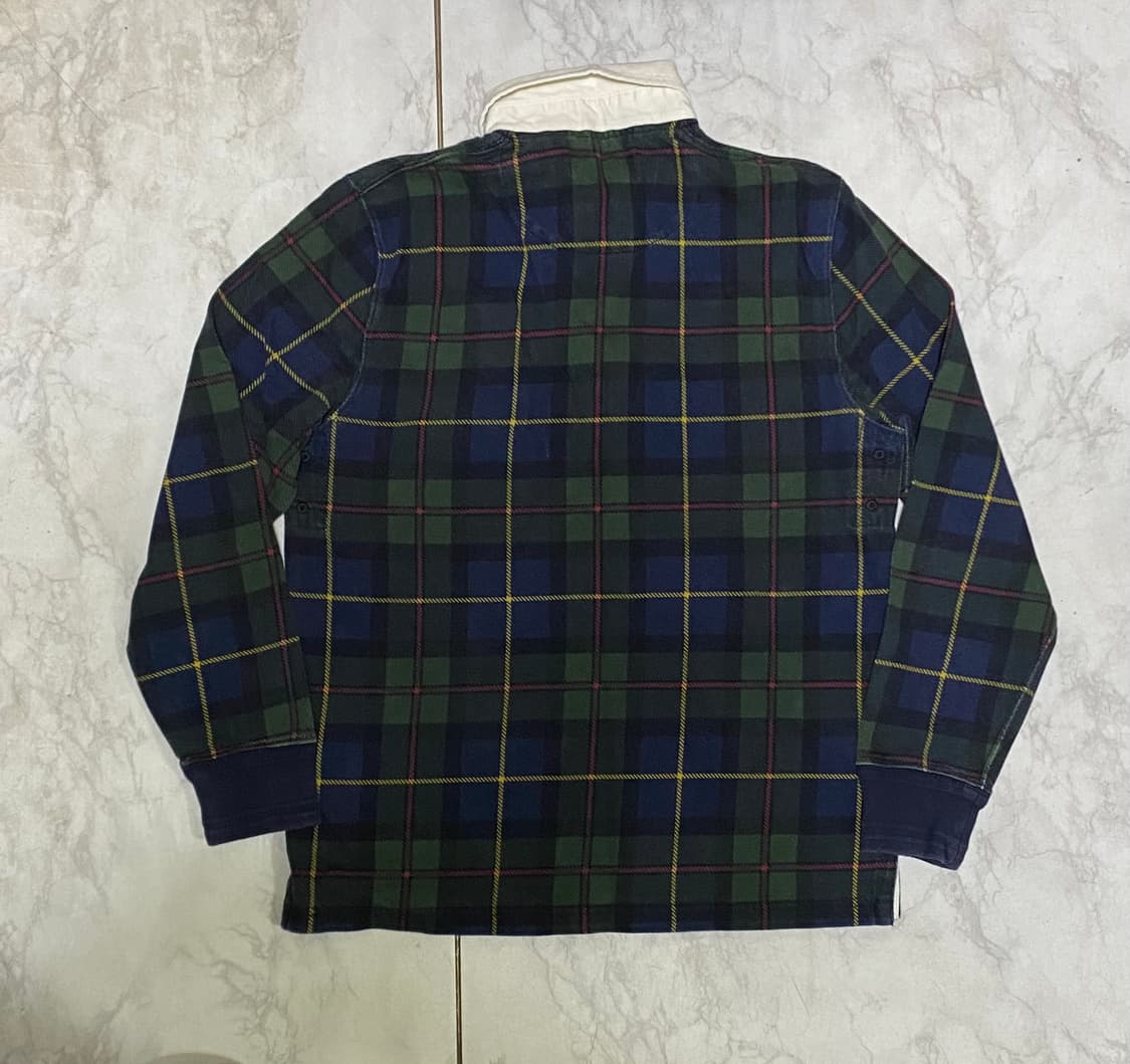 폴로 빅포니 체크 두툼 긴팔 카라티셔츠 95 사이즈 백화점판 정품 상품이미지5