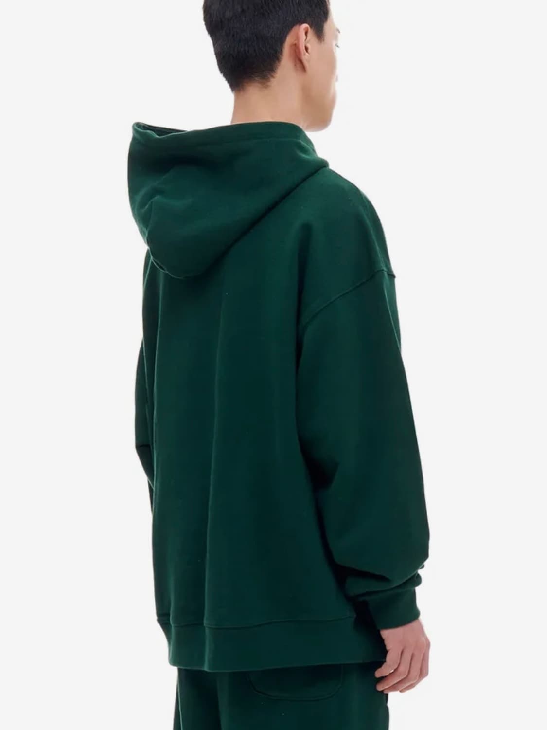 아카이브볼드 후드티 딥그린 상품이미지2