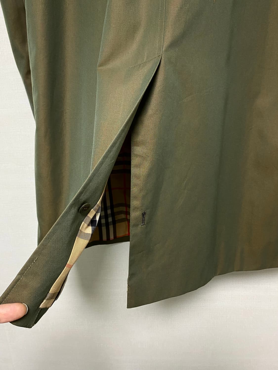 빈티지 버버리 코트 상품이미지6