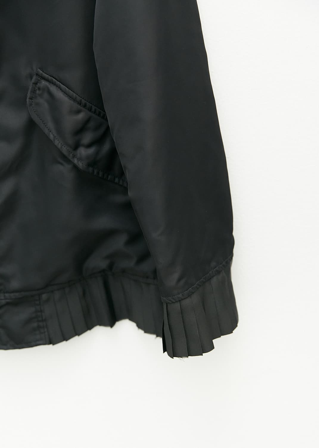 MM6 Pleats Trim Bomber Jacket 상품이미지3