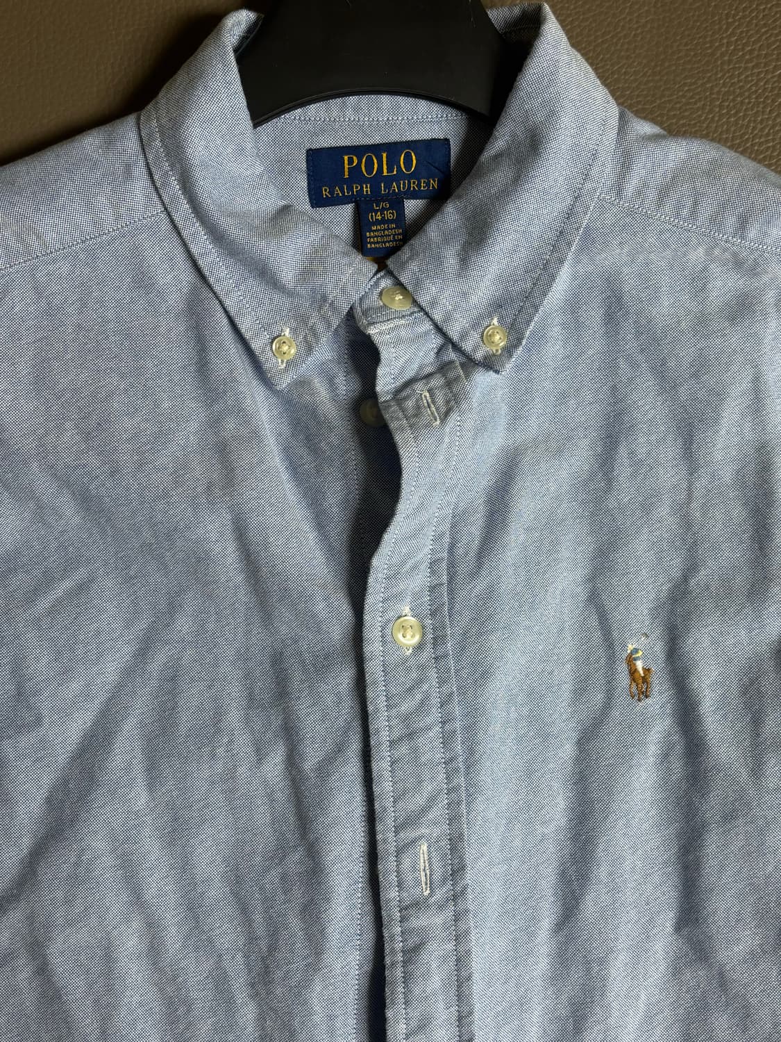 폴로키즈 아이코닉 옥스포드 셔츠 L 상품이미지2