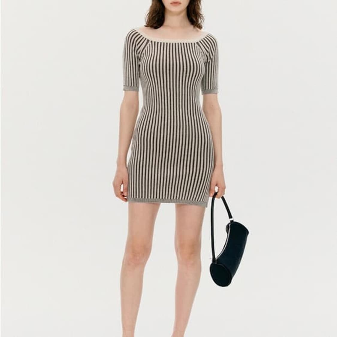 더오픈프로덕트 22ss 리브드 골지 원피스 PN6947 상품이미지2