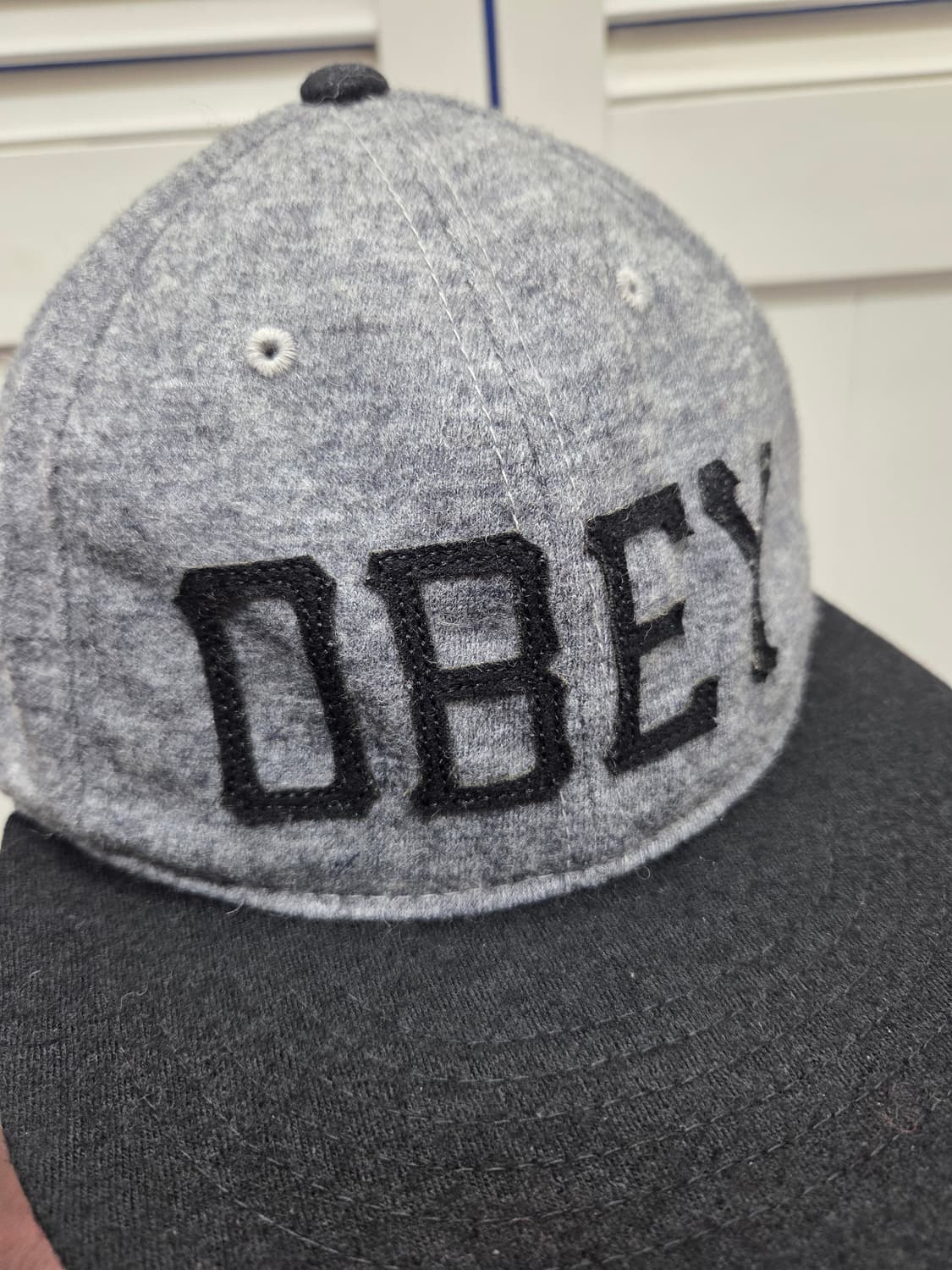 오베이 로고 스냅백 상품이미지3