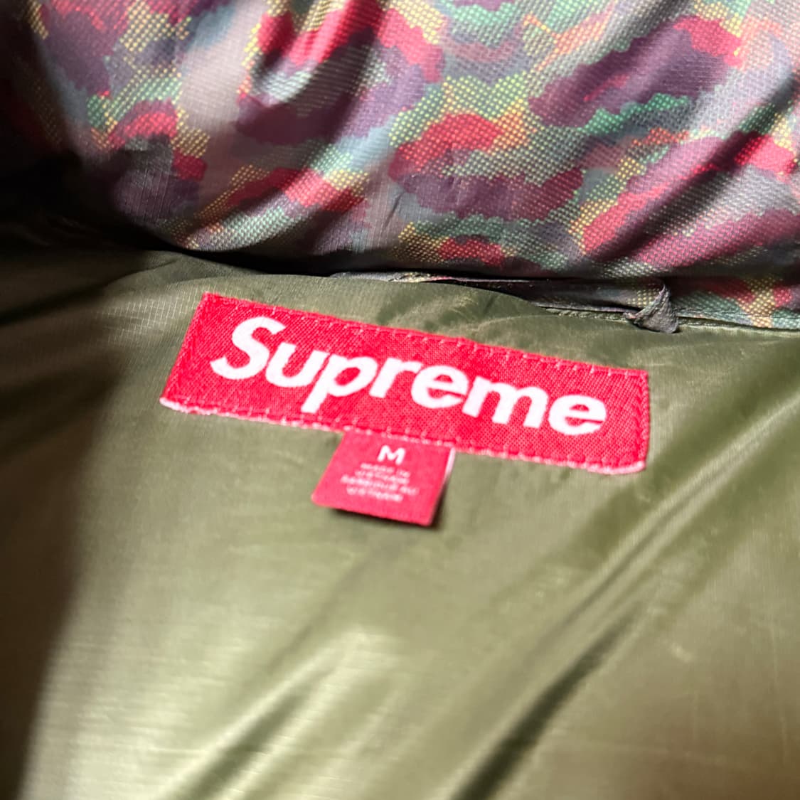 슈프림 700필 다운자켓 레오파드 M 상품이미지8