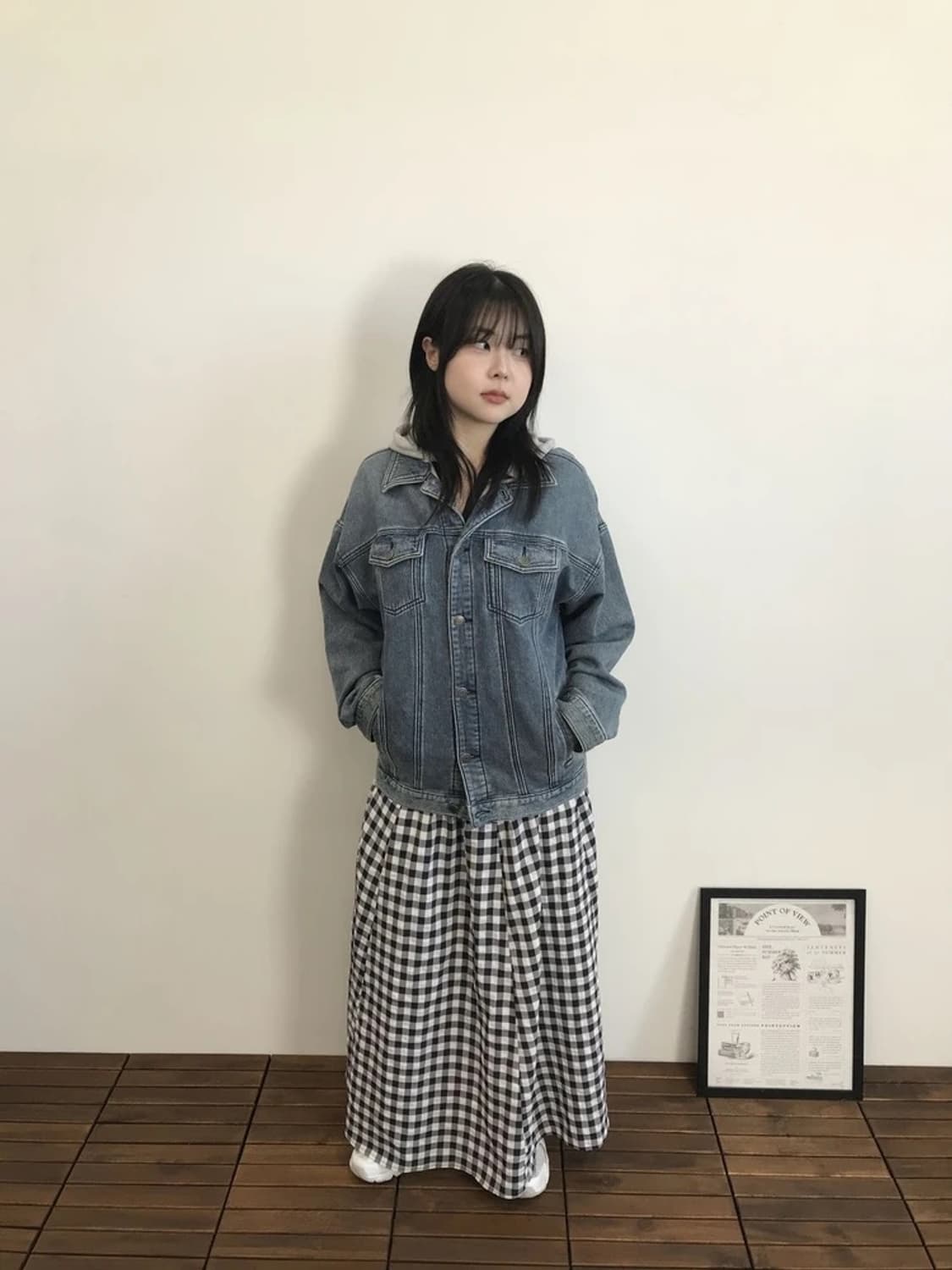 Juniorsweet Hooded Denim Jacket 상품이미지1