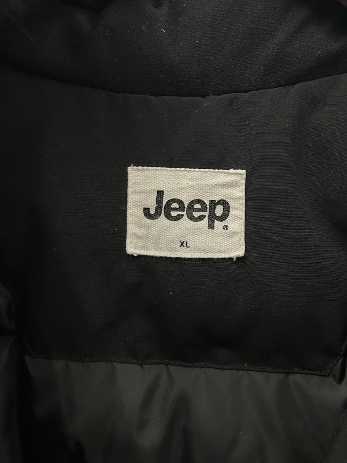 Jeep 지프 후드 블랙 다운 패딩 상품이미지7