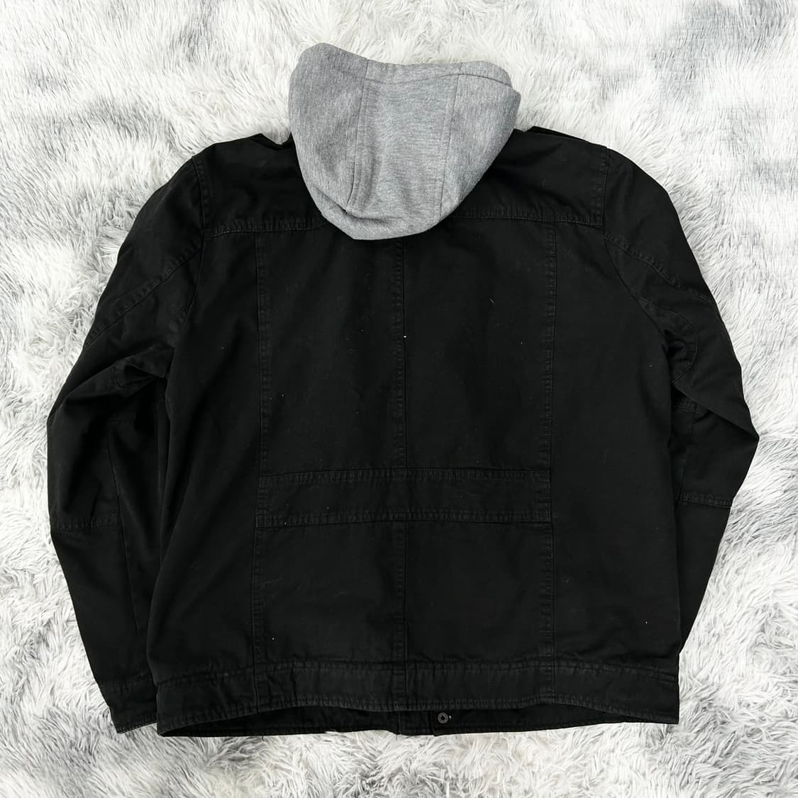 리바이스 후드 쉐르파 블랙 데님 자켓 상품이미지5