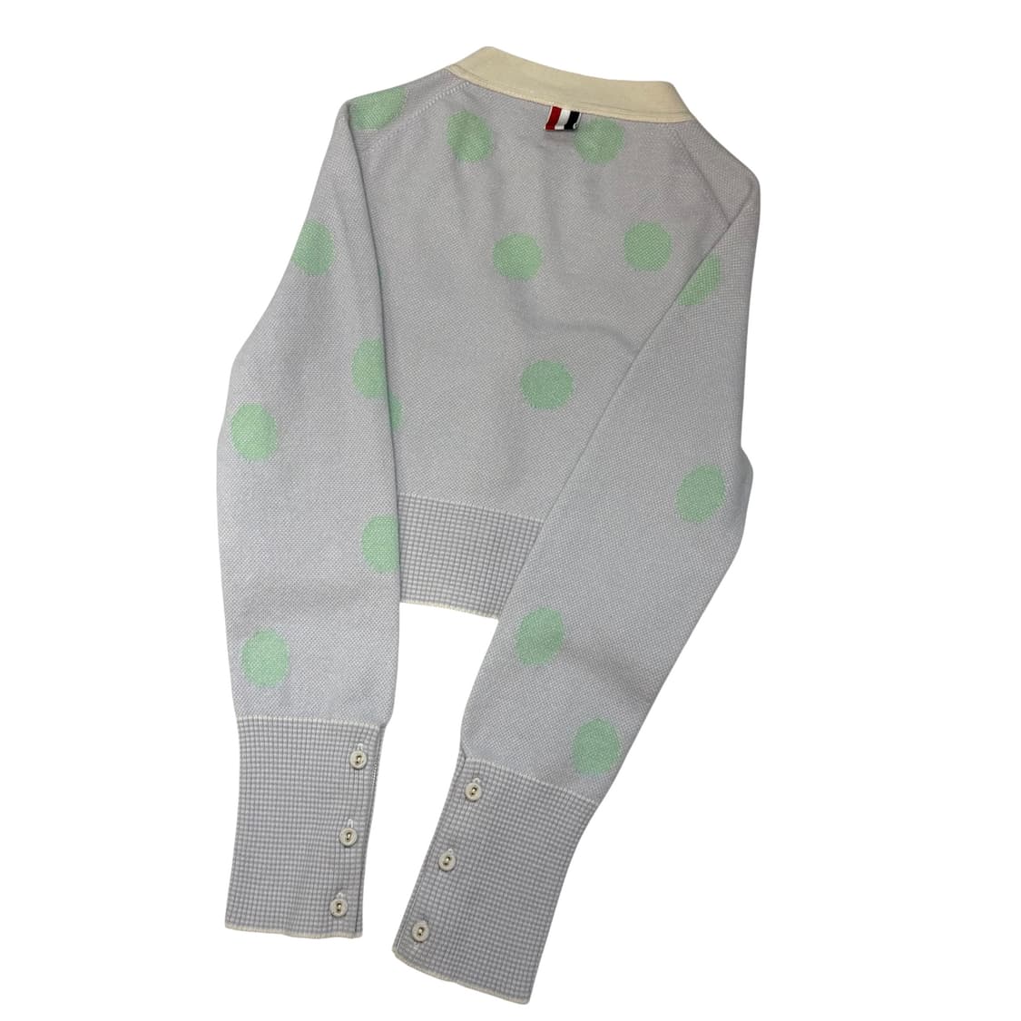 톰브라운 폴카 도트 크롭 캐시미어 가디건 ( 33~44 ) 상품이미지6