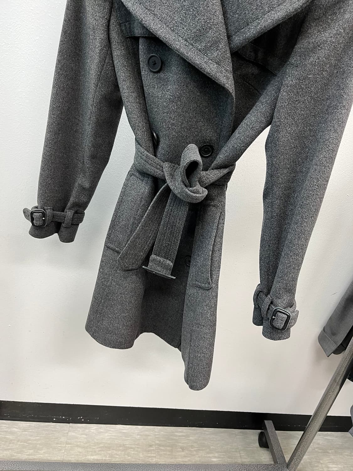 여) 버버리 벨트 캐시미어 코트  상품이미지2