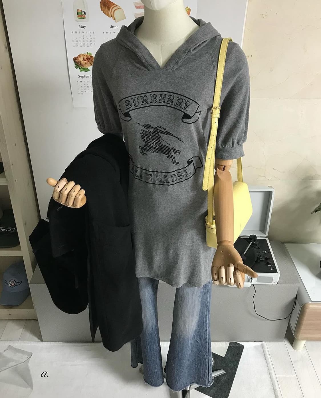버버리 빅로고 후드 원피스 상품이미지5