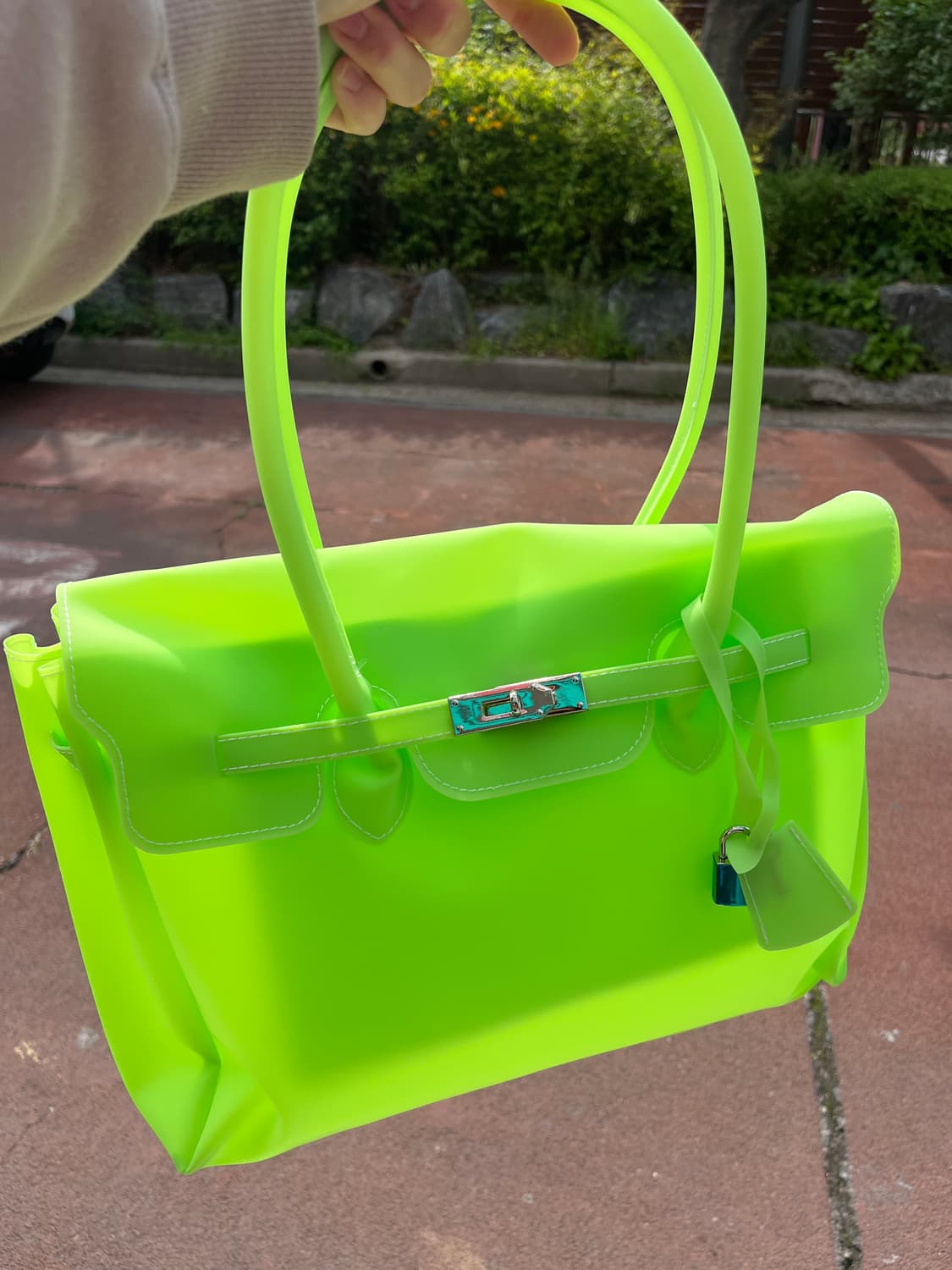 쨍한연두 젤리버킨 🍏 상품이미지1