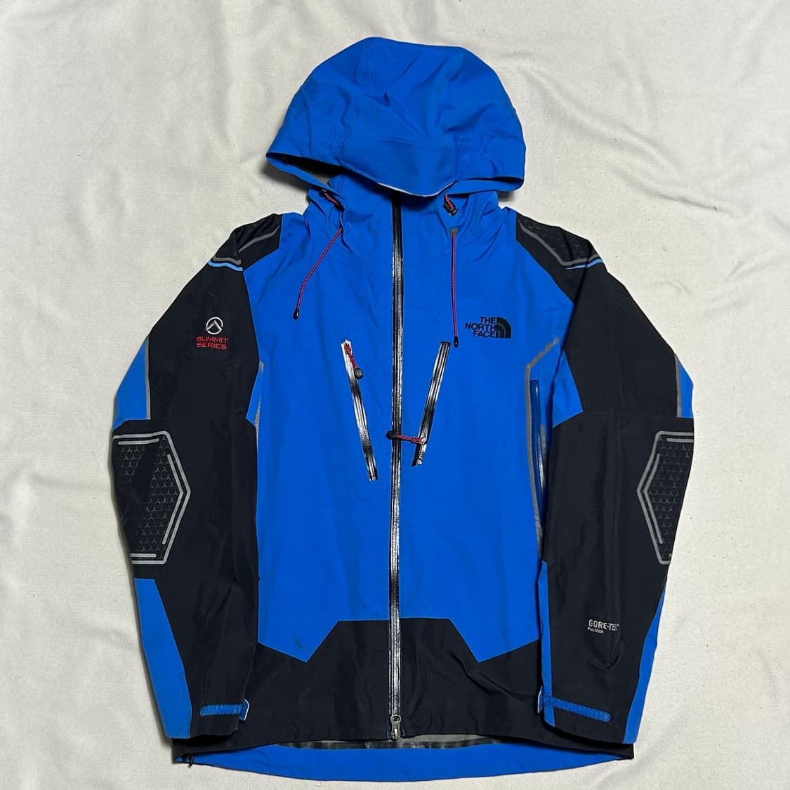 95 노스페이스 써밋 고어텍스 블루 후드 바람막이 상품이미지2