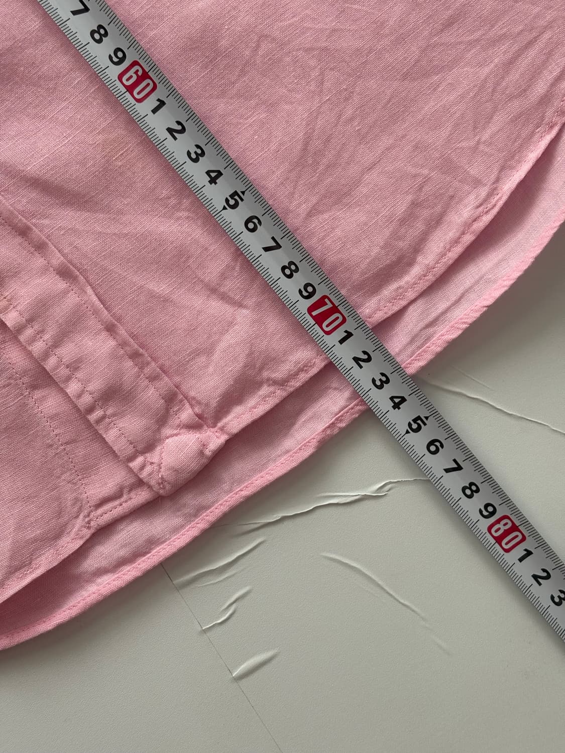 Polo 폴로랄프로렌 QR 린넨 반팔 셔츠 상품이미지9