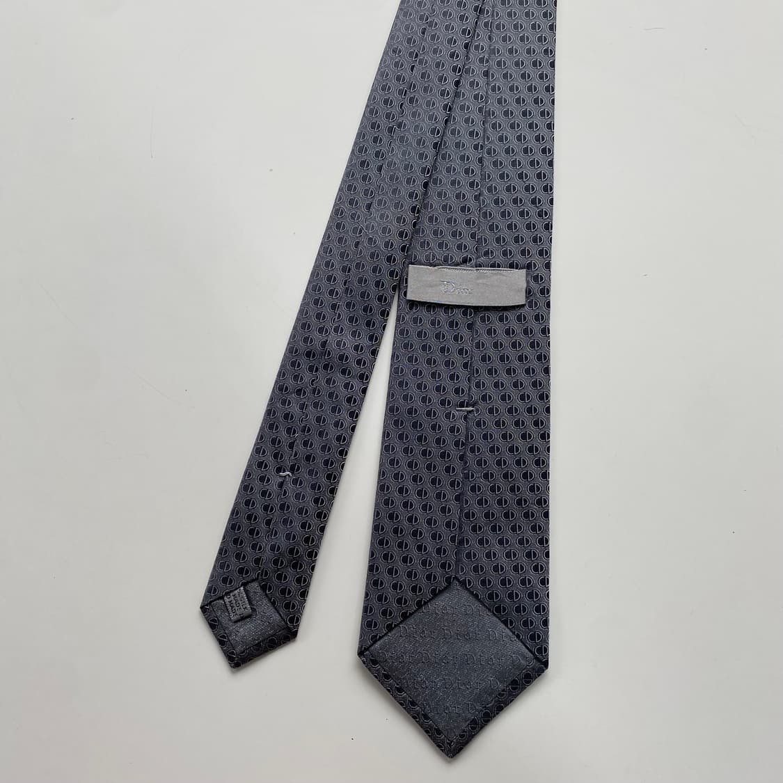 신형 디올(Dior) CD모노그램 넥타이 정품 명품 8.2cm 상품이미지3