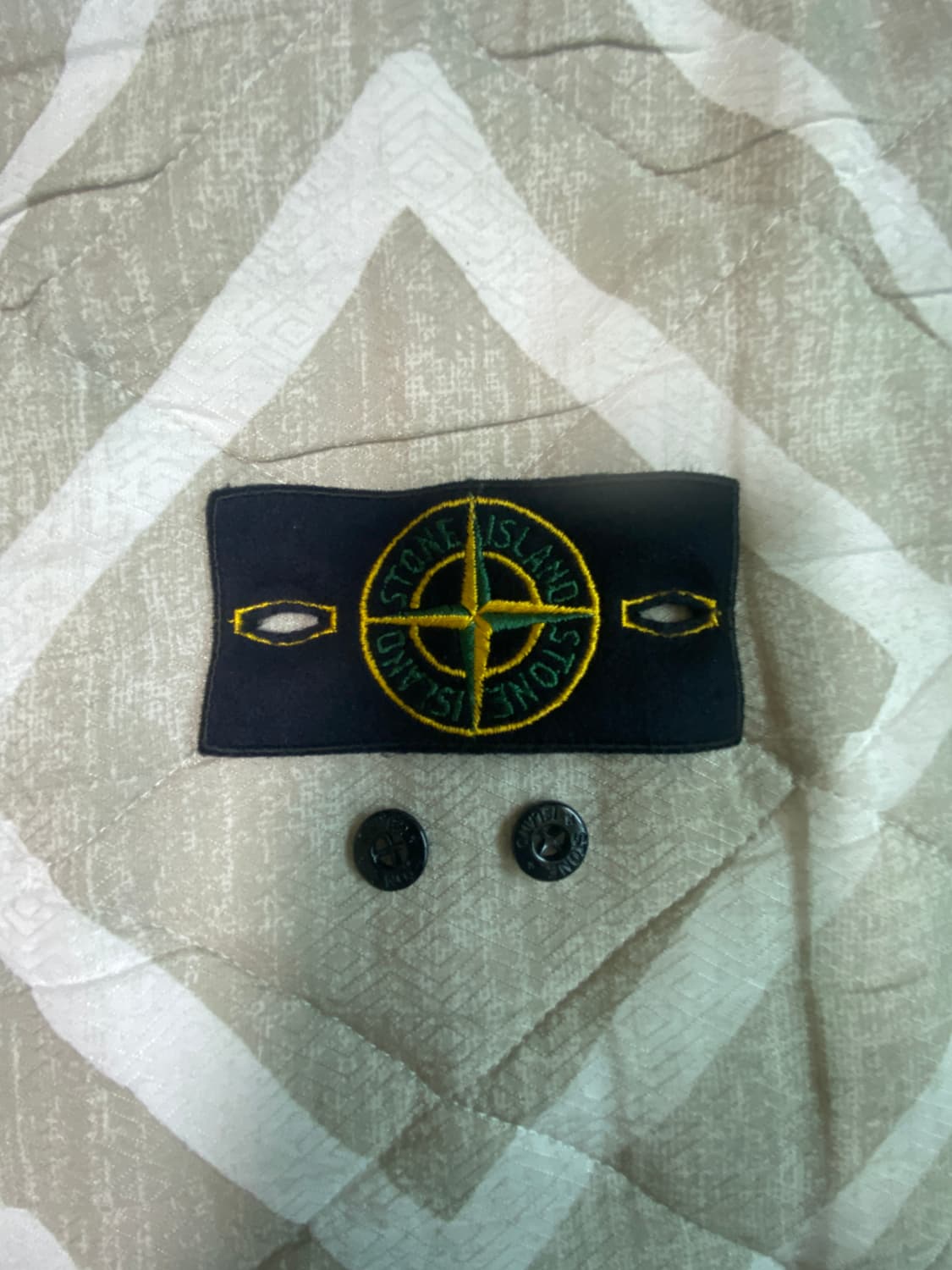 스톤아일랜드 정품 와펜과 단추 2개 셋트 상품이미지1