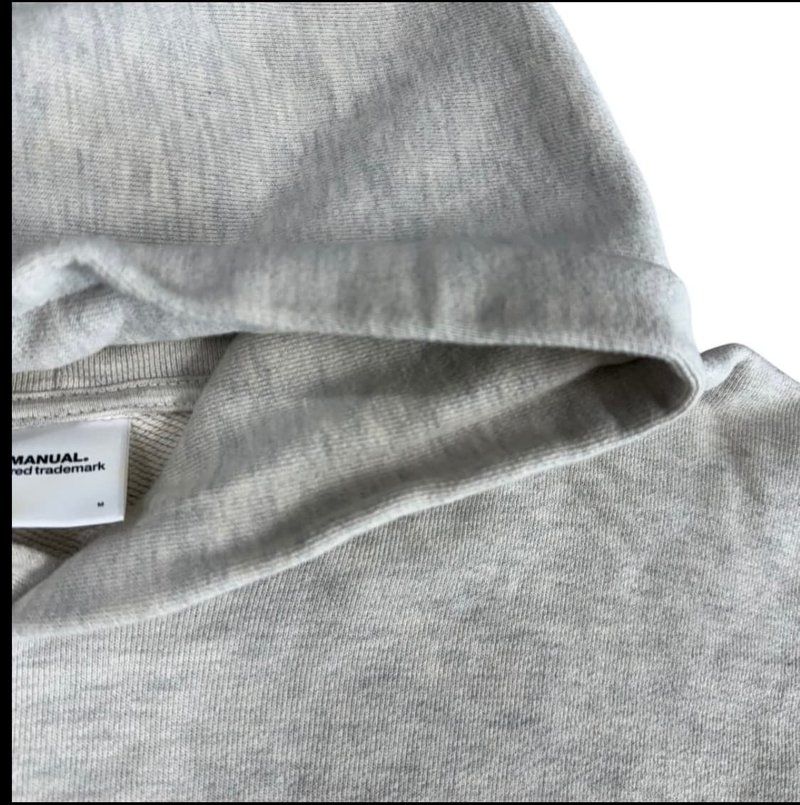 노매뉴얼 후드티 상품이미지2