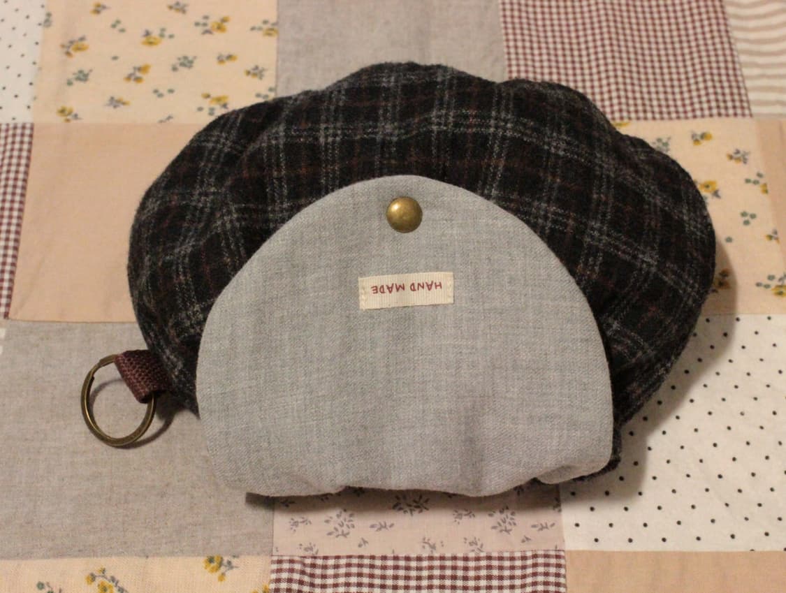 핸드메이드 빈티지 업사이클링 밴딩 파우치 상품이미지9