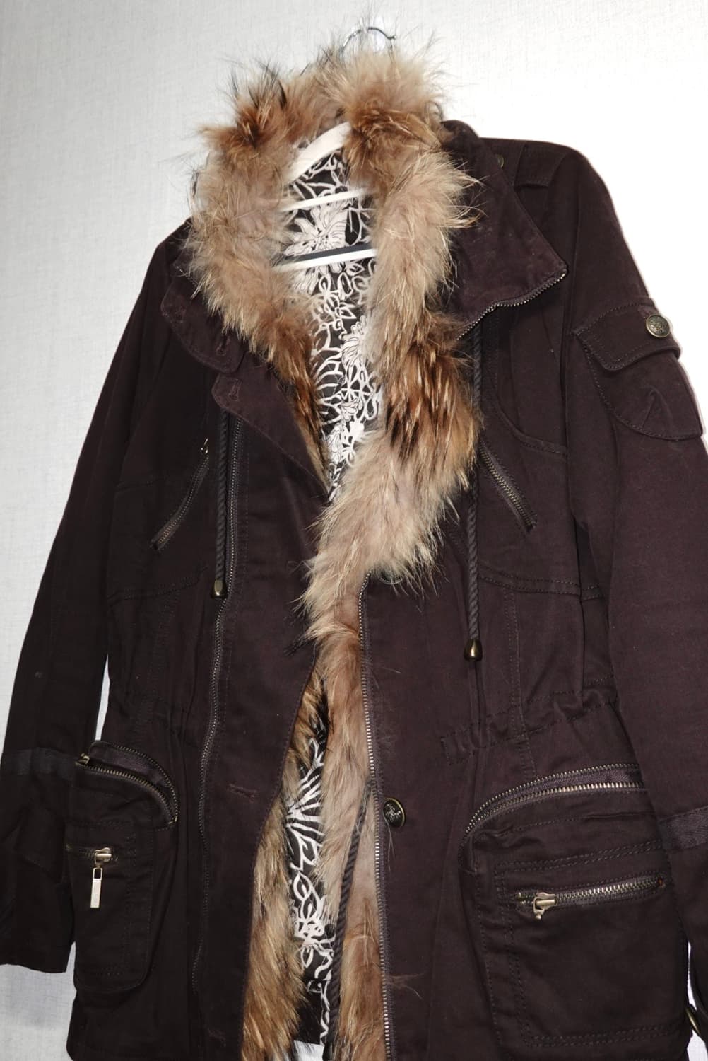 보헤미안 플로럴 라이닝 밀리터리 자켓 상품이미지2