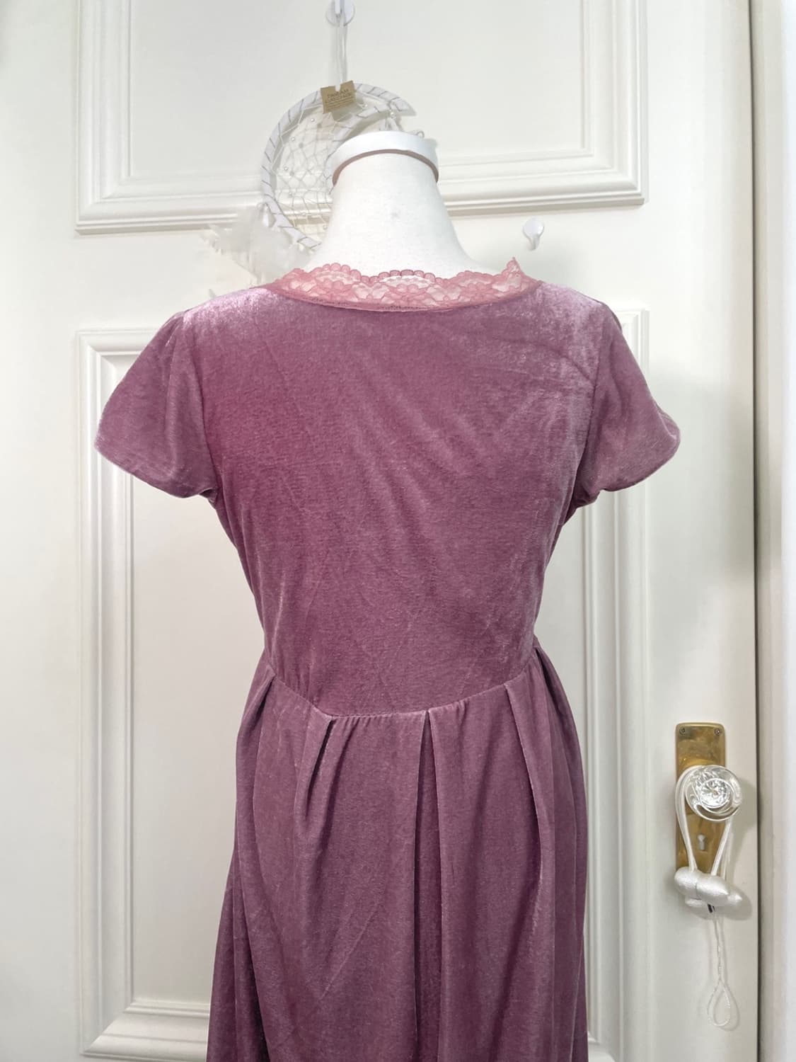 pink lavender lace wrap style bow opc 상품이미지3