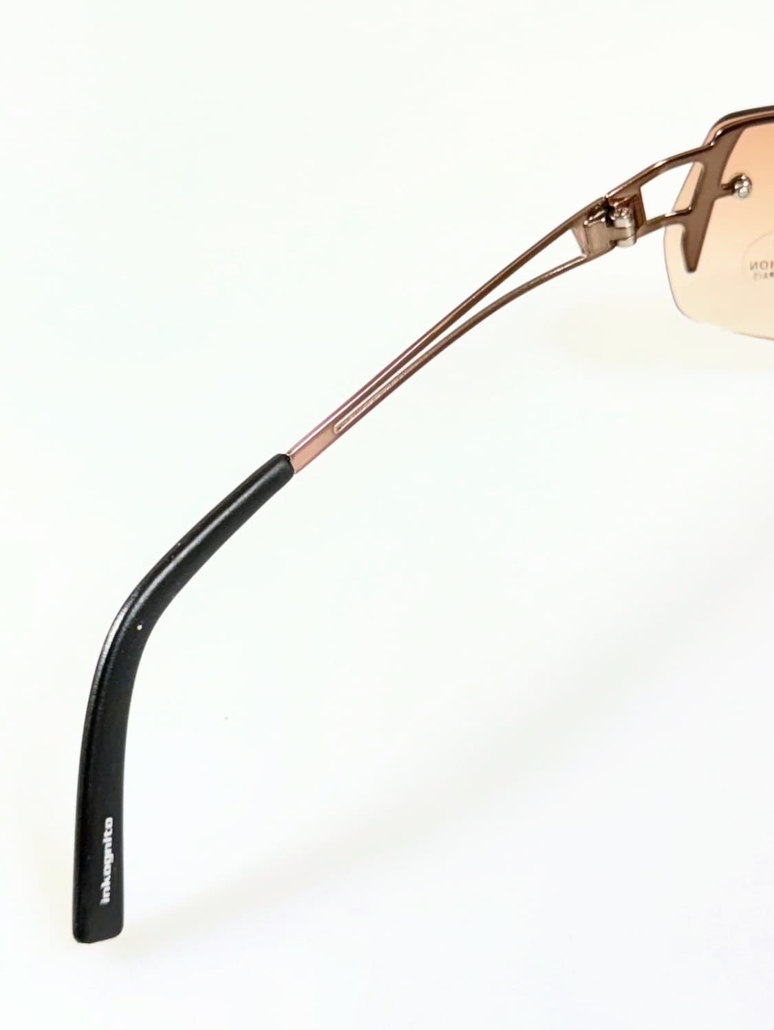 90s INKOGNITO 무테 스퀘어 틴트 빈티지 선글라스 상품이미지7