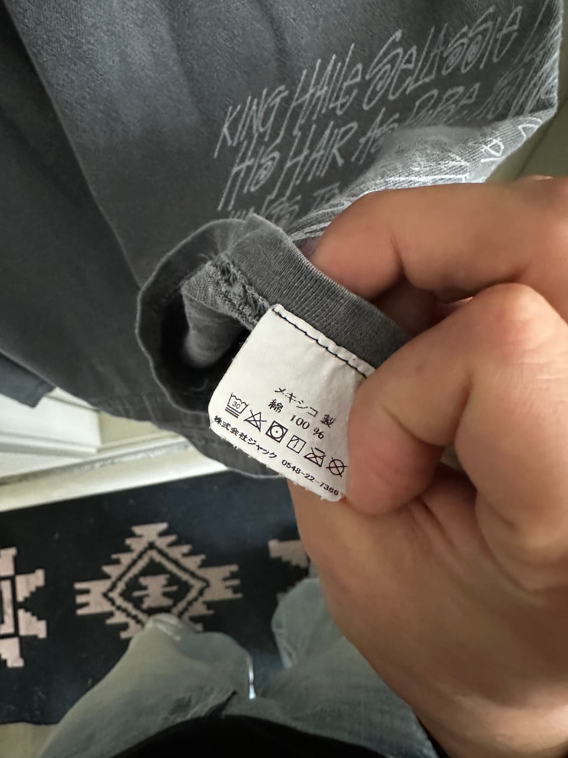 00s STUSSY 스투시 아트워크 그래픽 반팔 티셔츠 상품이미지6