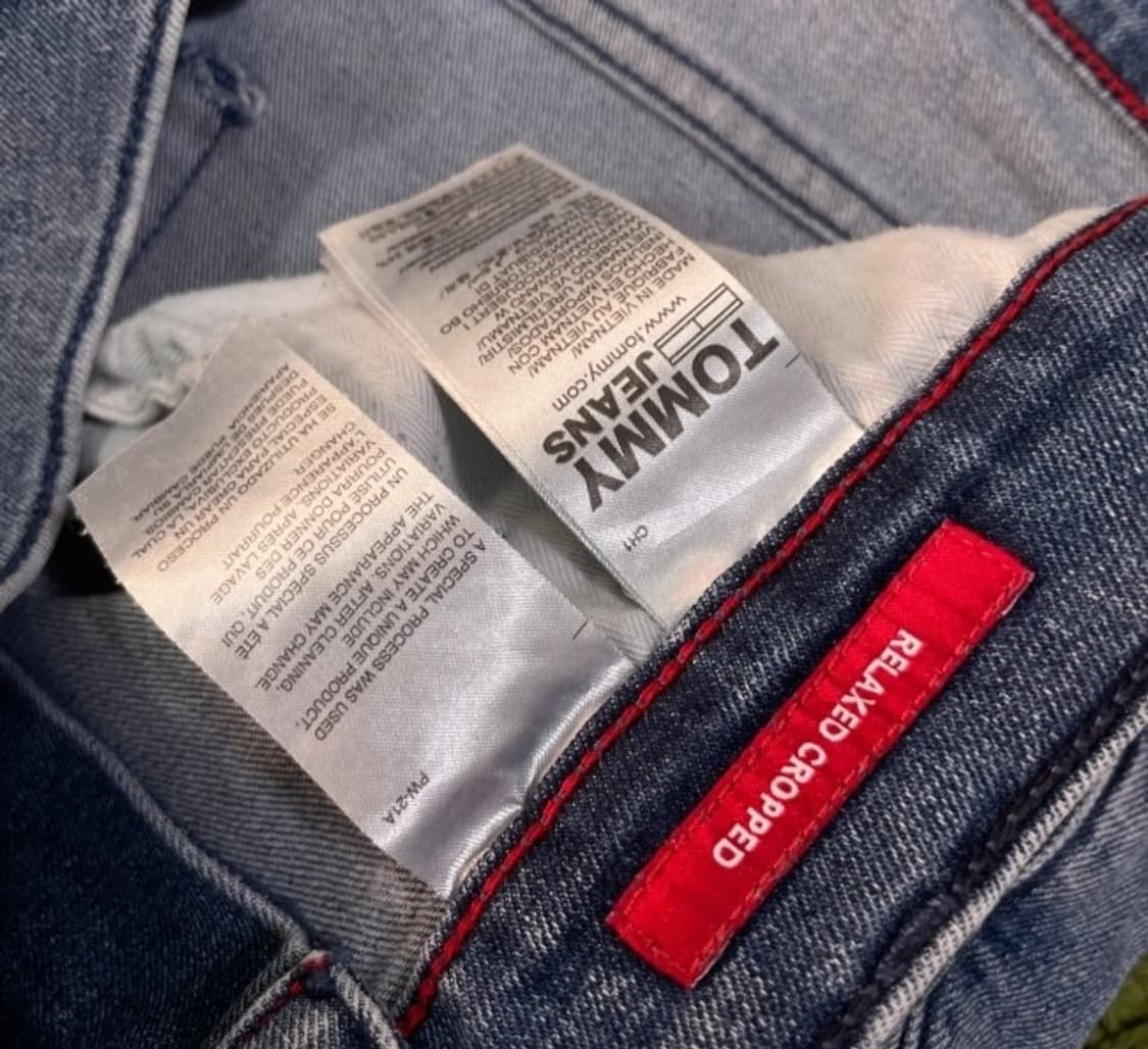 타미힐피거 청바지 데님청바지 데님팬츠 37~38인치 상품이미지5