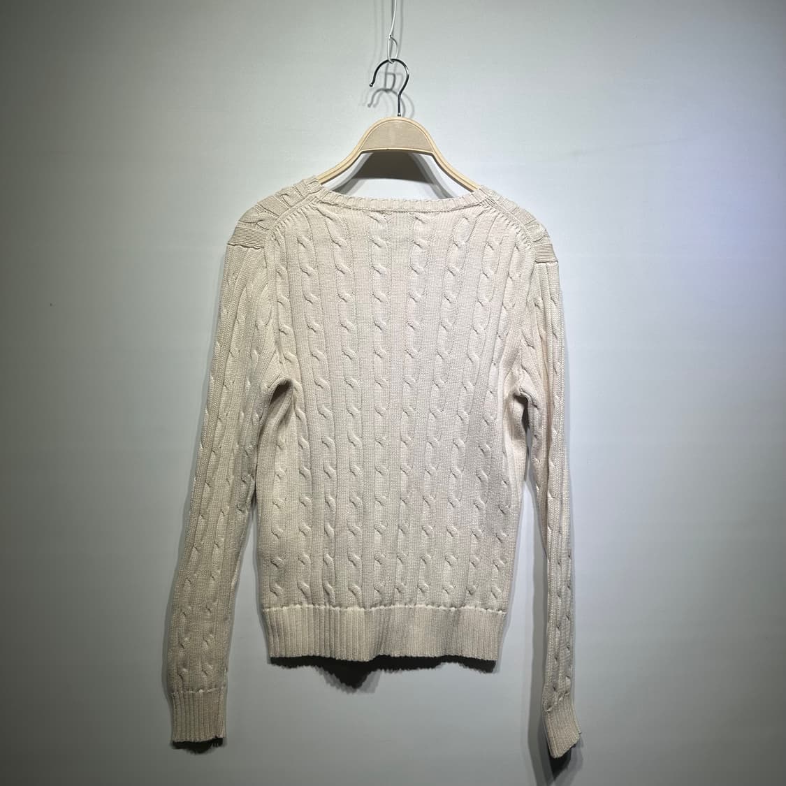 폴로 랄프로렌 케이블 니트 판매합니다 상품이미지4