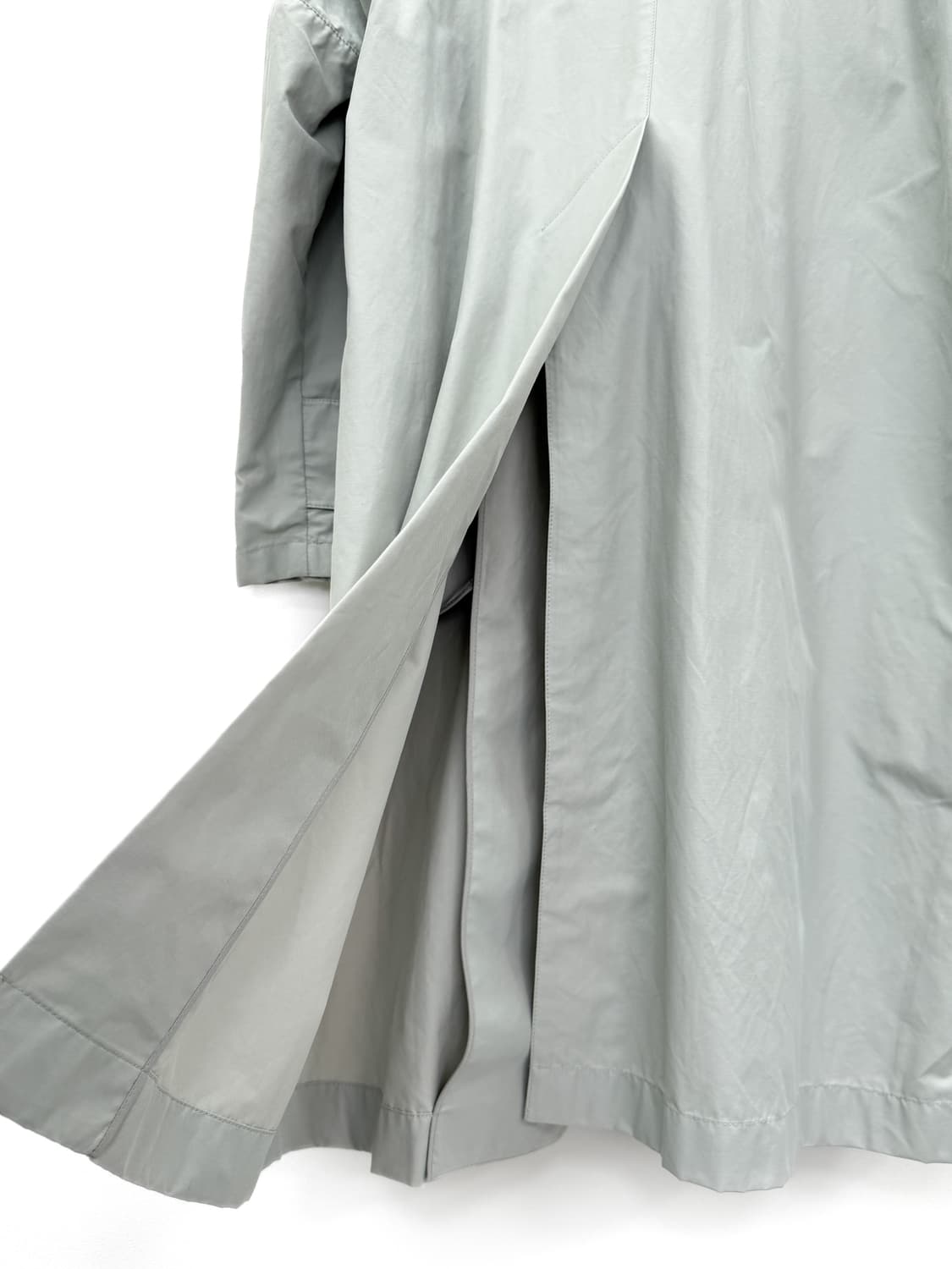 시스템 옴므 스냅 클로징 오버핏 롱코트 상품이미지6