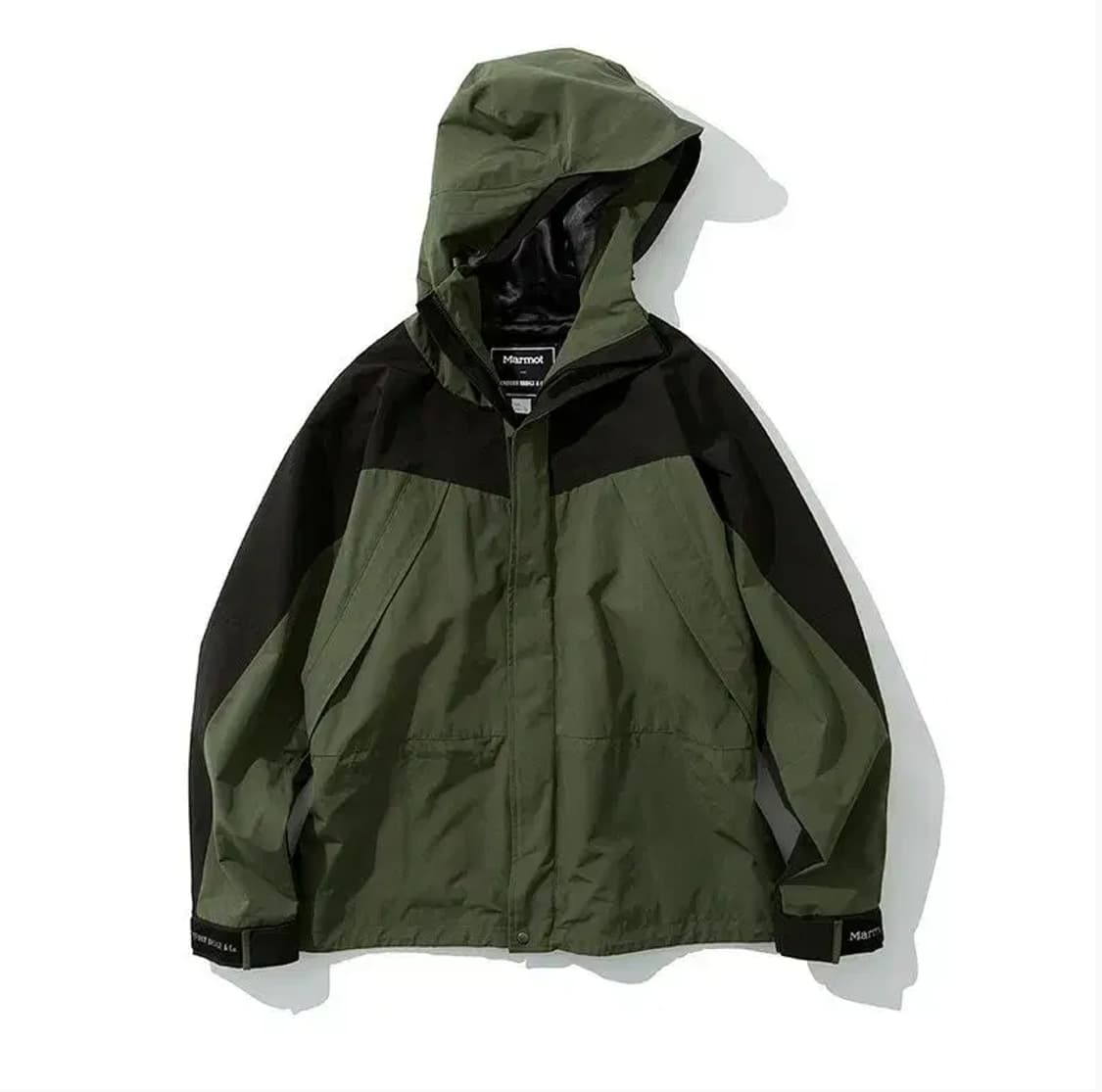 L 새제품) 마모트 X 유니폼브릿지 파카 바람막이 트랙팬츠 셋업 등산 상품이미지3