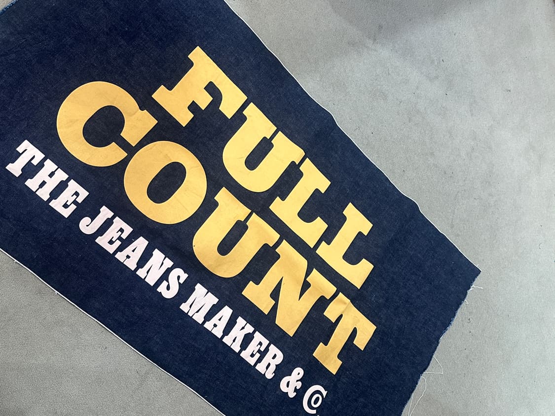 풀카운트 셀비지 데님 배너 / 인테리어, 소품, 빈티지 상품이미지3