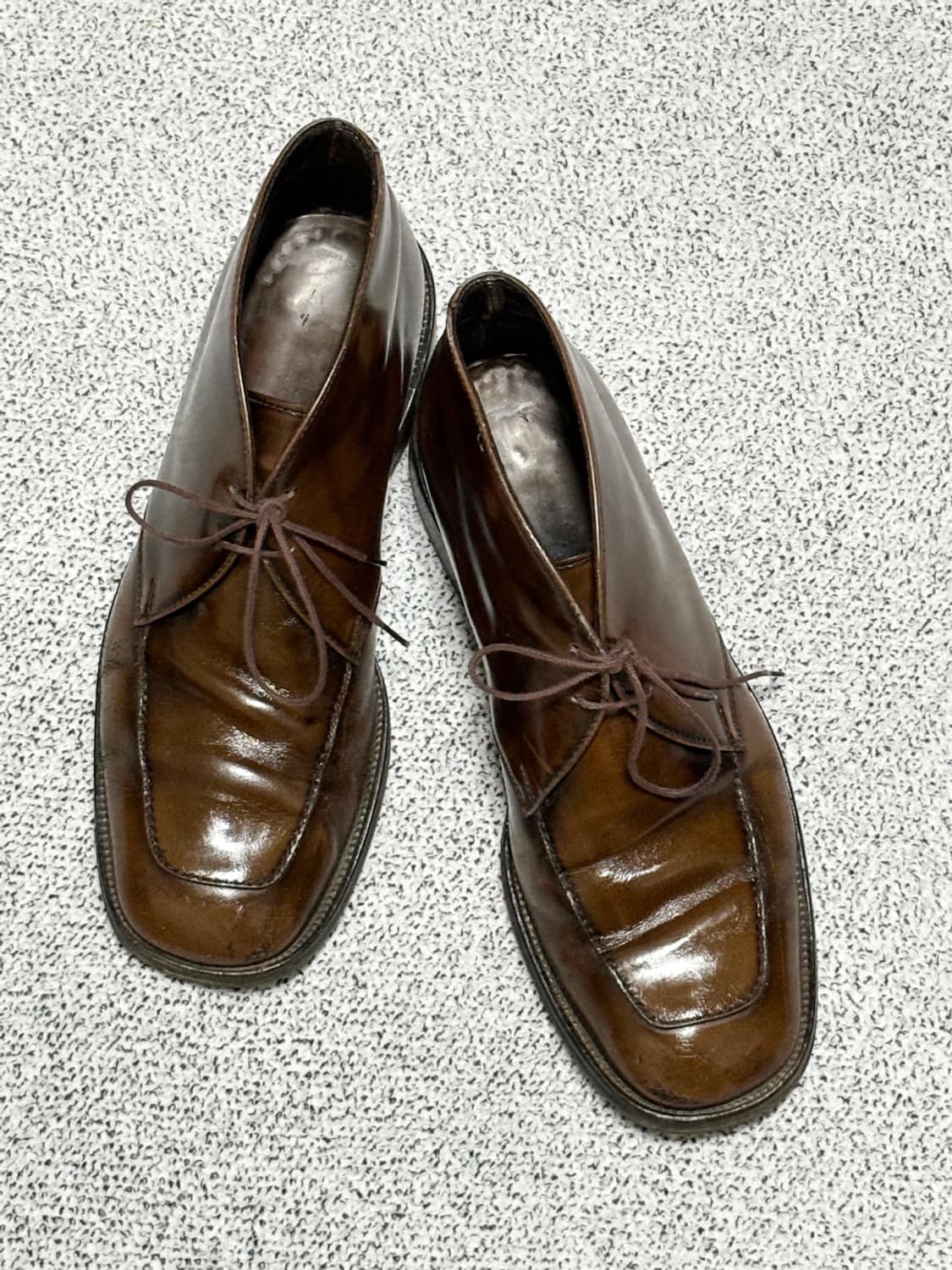 프라다 빈티지 레더 처카부츠 상품이미지2