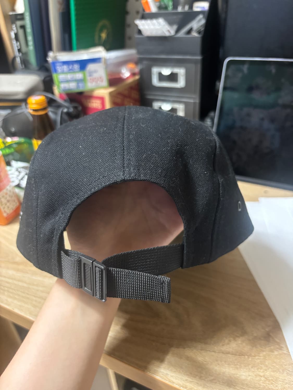 칼하트 볼캡 블랙 상품이미지2