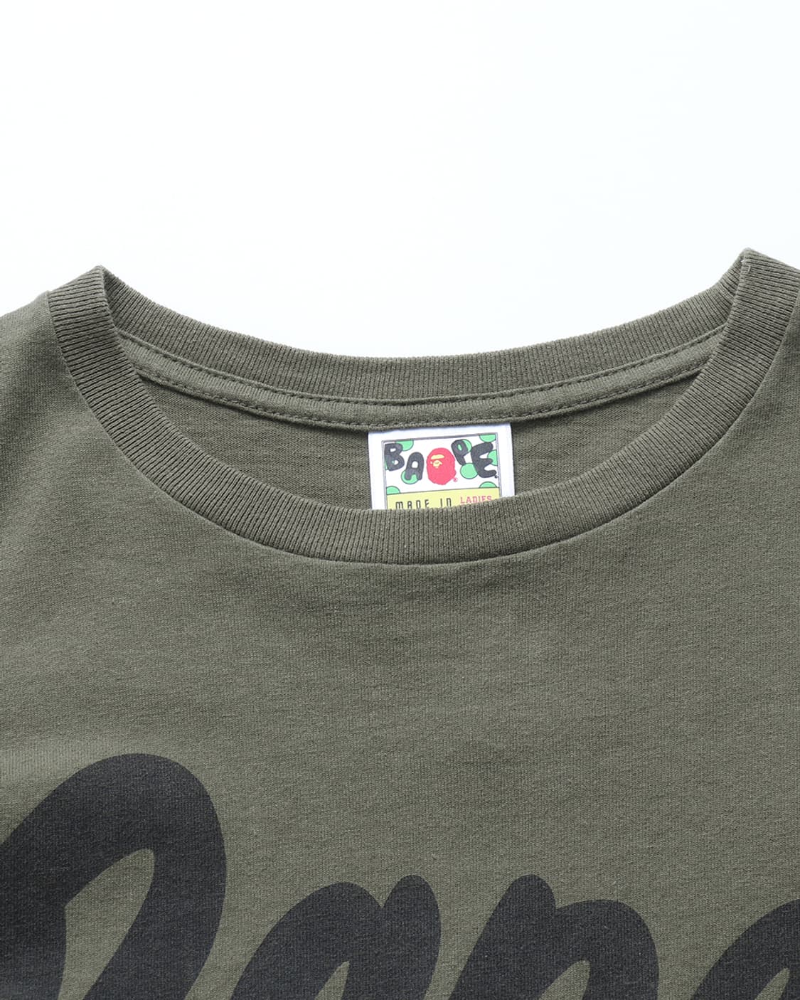 A BATHING APE Bape Script Logo Tee 상품이미지6