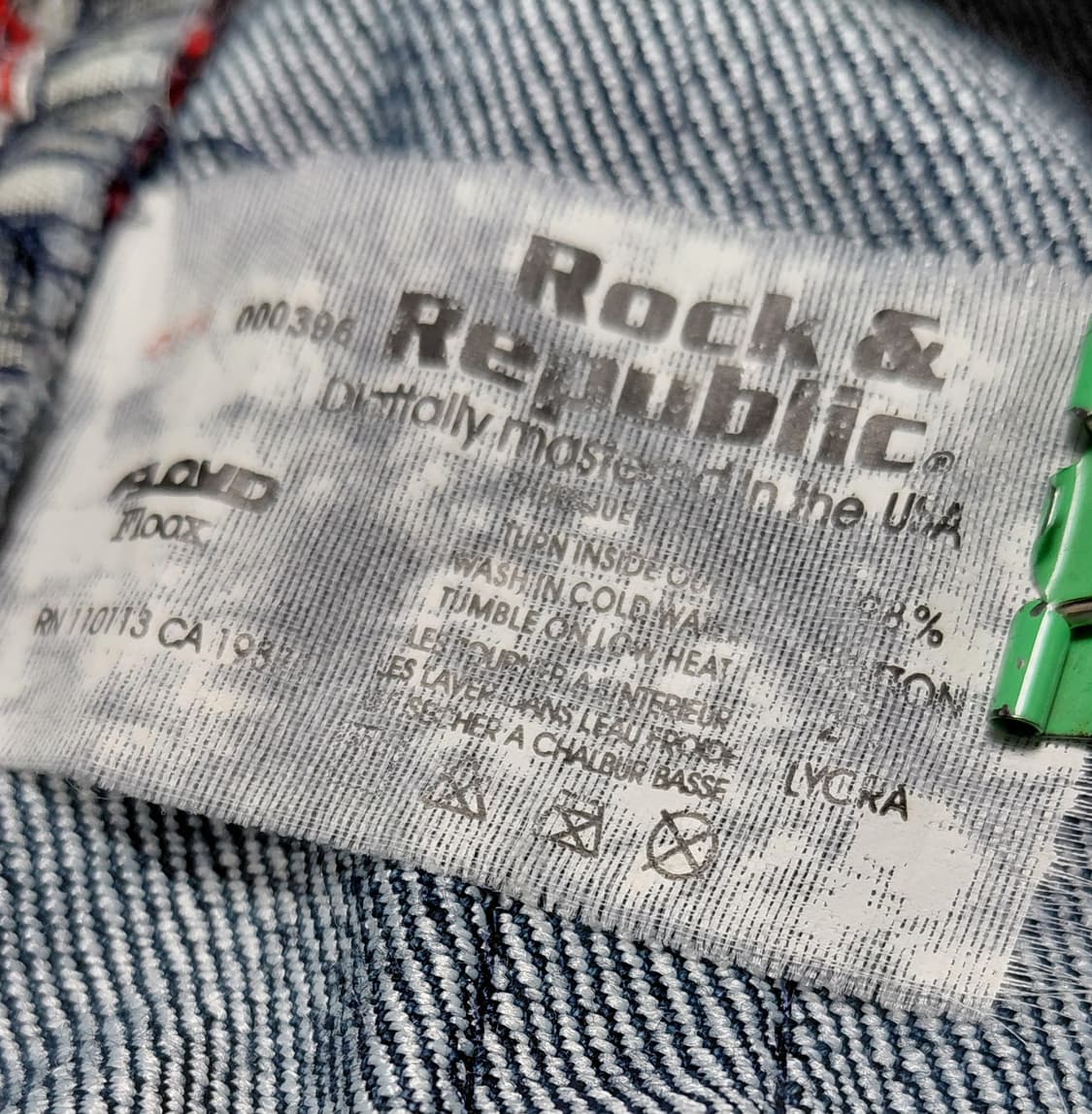 [26/무료배송] Rock & Republic 레드스티치 큐빅 데님 상품이미지6