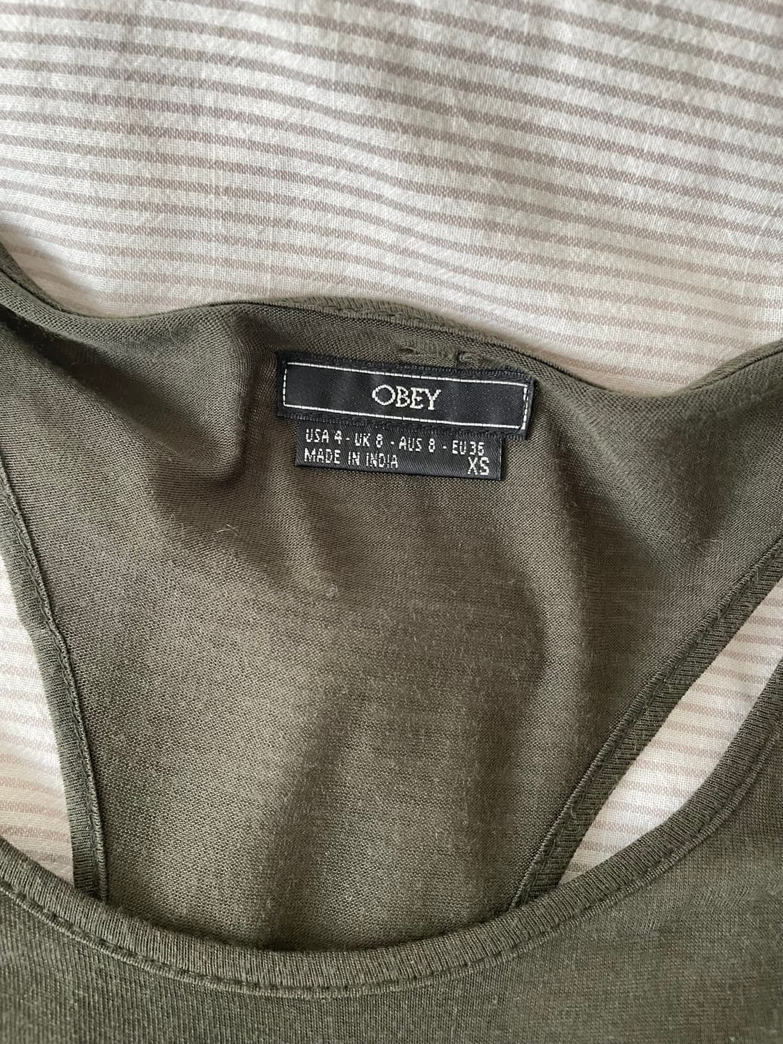 Obey 오프숄더 롱슬리브탑 상품이미지6