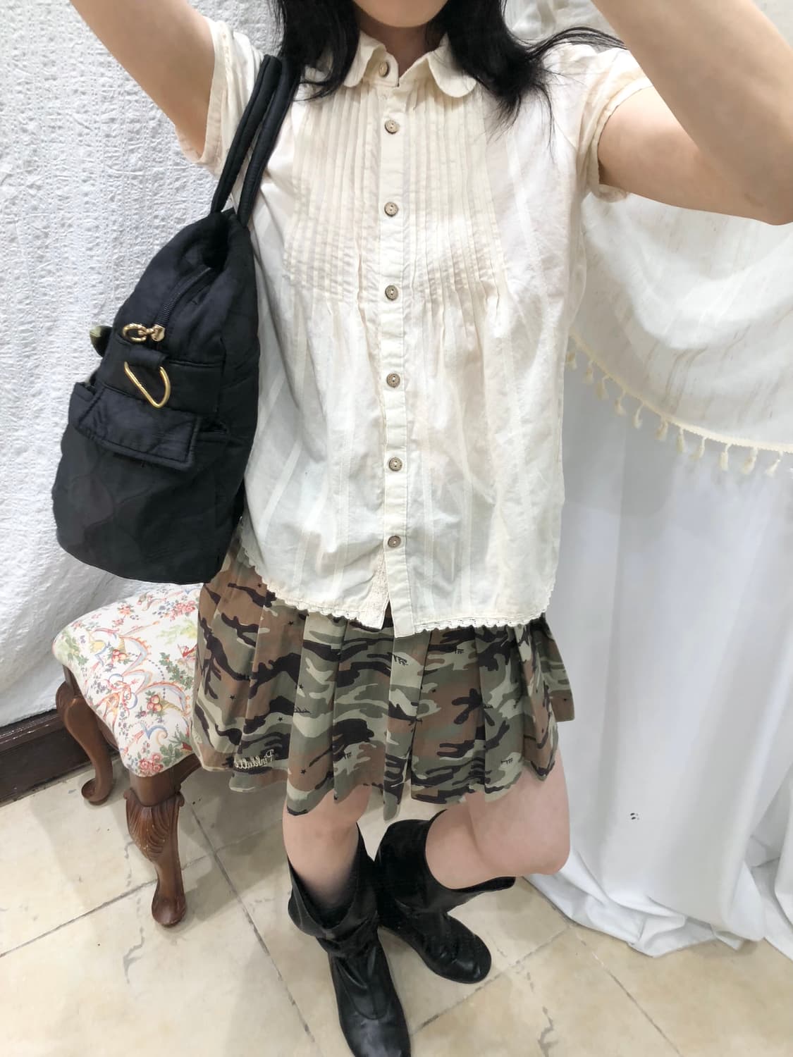 camo mini skirt 상품이미지5