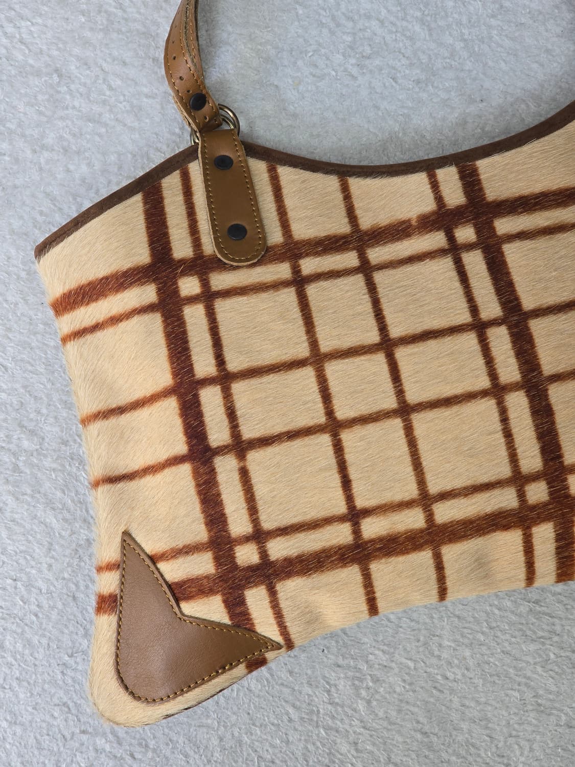 JAMIN PUECH 체크 패턴 송치 토트백 상품이미지3