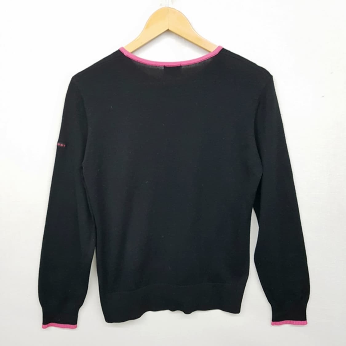 BURBERRY 버버리 골프 스웨터 블랙 핑크 상품이미지5