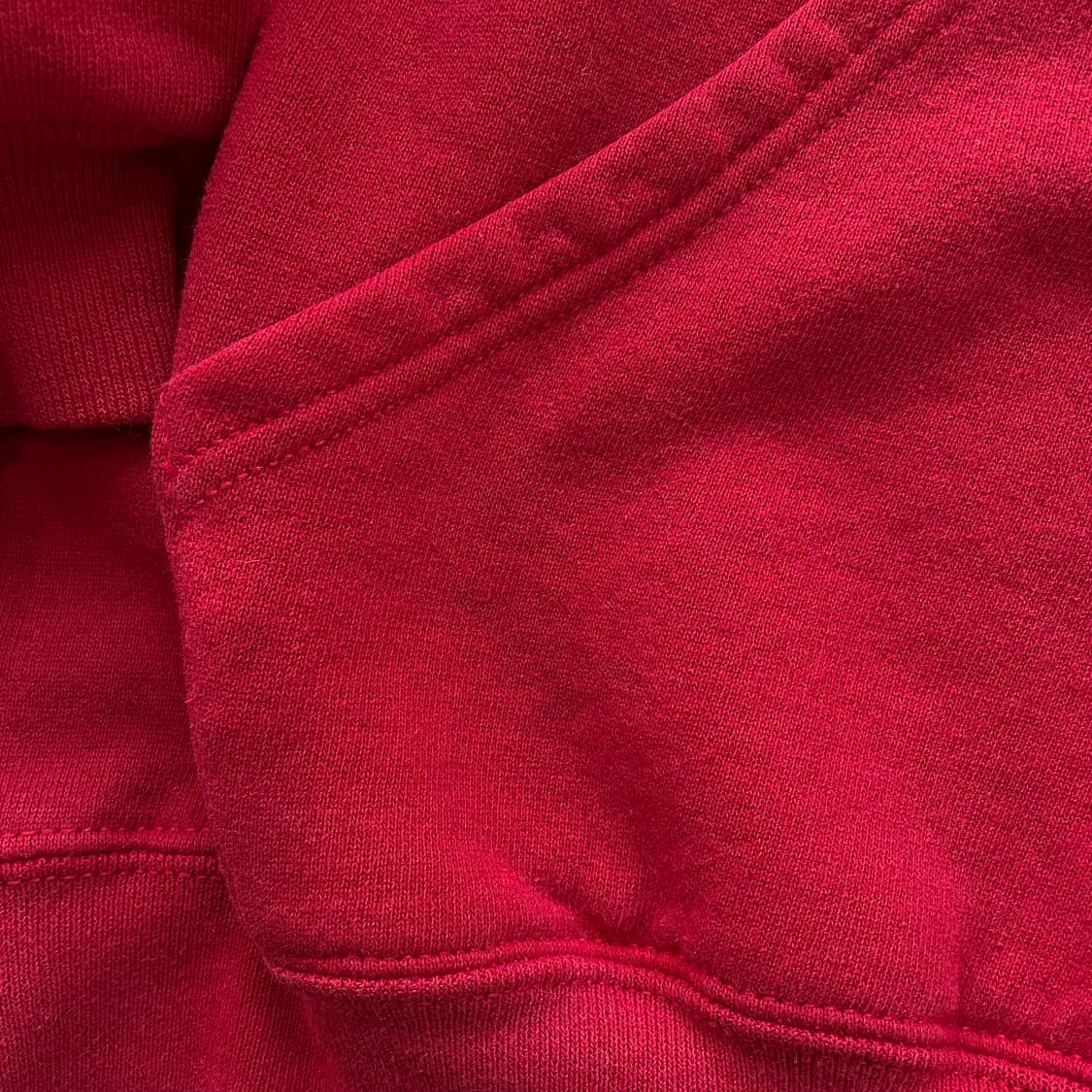 빈티지  러셀 애슬레틱 후드티 레드(화이트/블랙) 상품이미지4