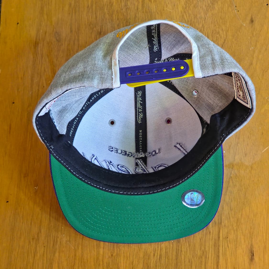 미첼앤네스(Mitchell & Ness) 로스앤젤레스 레이커스 스냅백 상품이미지4