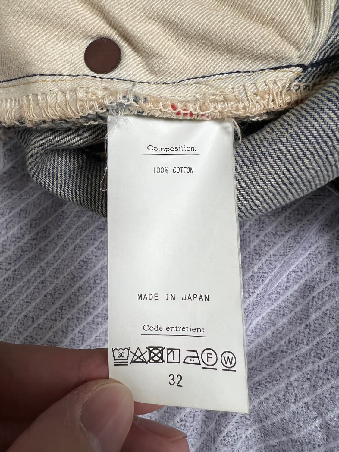 A.presse 아프레쎄 23aw no.22 데님 상품이미지3